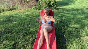 SUNBATHING TEASE
