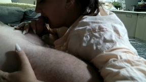 Secretary Blowjob in The Morning