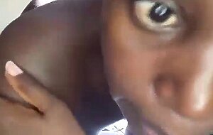 Hot African teen suck cock and take hard doggy pounding live at sexycamx
