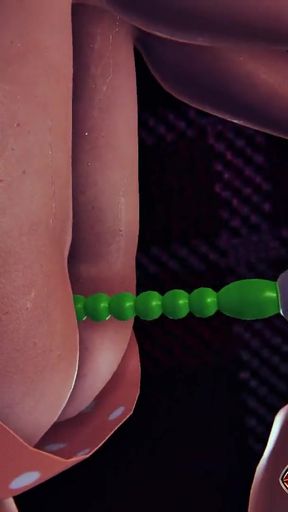 Miela Rule34 3D Animation - Sleepy Girl with Pussy Lick, Anal Vibrator Insertion, and Fingering Leading to Orgasm   Clip 2