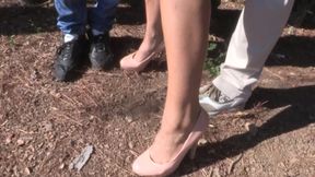 Carla Cox: 2 Cocks in the Wood for a Never Ending Orgasm