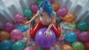Balloons Stories #1B: Neon Confessions of Balloon Destruction (Animated)