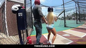 Hot PAWG Nikki Delano shakes her booties on a stranger's face - Thickumz