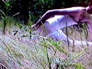 Old video Skinny Twink ass fucking dildos in a car park Potato cam