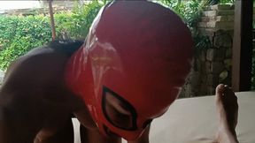 Blowjob and oral creampie in high heels, microskirt and my beautiful tits POV