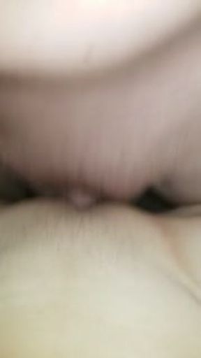 Hot Asian creampies on thick long cock and gets showered in his CUM