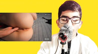 Cute Babe Gets Fast Creampie in POV - then EXPLOSES SQUIRT'S all over his Hand! Reaction Video.