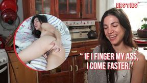 Italian bombshell Magena goes rogue with anal&#x1F44C; and vaginal fingering&#x1F449; galore