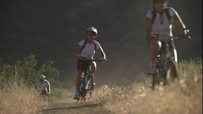 He used to be in the army, so he knows everything there is about survival and defense, so...