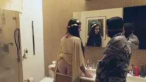 Toilet Goddess Lily Thot takes rough anal play with anal toys