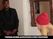 TeensLoveBlackCocks - Tight Blonde Drilled By A Big Black Dong