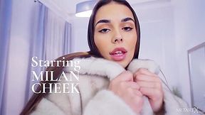 Milan Cheek Fur Coat