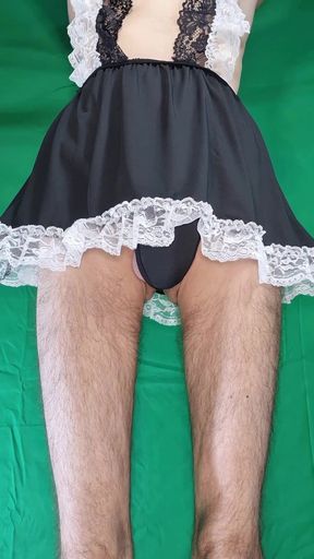 Maid Costume Try on!