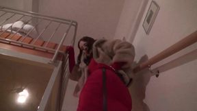 Pet played slave worships femdoms shoes