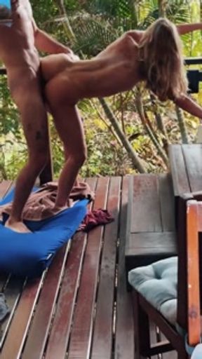 Hot Fit Couple Intense Fuck In The Jungle - LEOLULU