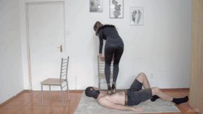 Debut Of Mistress Arabella - Thin High Heels Trampling (HD)