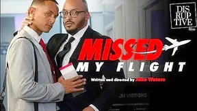 Strangers - Business Men Dillon Diaz and AJ Sloan Rough Gay Fuck After Flight Delay