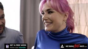 WE SWING BOTH WAYS - Siri Dahl Orchestrates Steamy Bisexual Threesome With Intense Anal Action