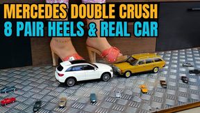 Mercedes Double Crush – 8 High Heels & Real Car Finale