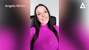 Just xxx compilation with real porn actress Angela White on xcafe