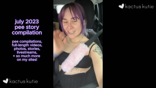 kactus kutie FULL LENGTH pee story compilation (see more pee compilations on my sites!)