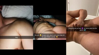 Snapchat Affair German Girl Gets Bossed By Big Ass Cuckfriend