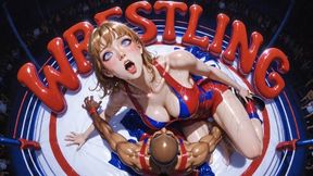 Mixed Wrestling - Beach Sand Match Turns Into Public Sand Thighjob (Erotic Audio)