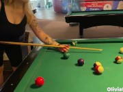 He Told Me If I Miss The Shot I Have To Suck His Dick in Public Toilet- Olivia Bay