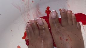 Strawberry jelly tease :)