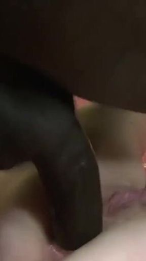 Blonde big tits milf anal fucked for the first time with BBC