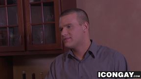 Tattooed Brandon Wilde nailed hard by big dick Roman Todd