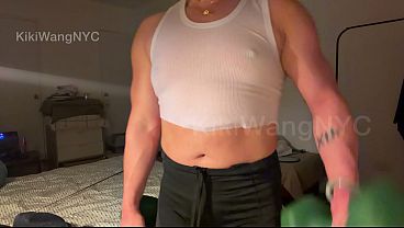 Bicep ASIAN FTM Bicep Curls, Flexes