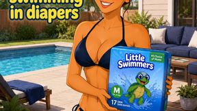 Stepmom Puts You In Swim Diapers! ABDL Scenario