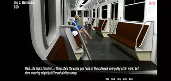 Dark Seed Chronicles (#1): Public Handjob and Cowgirl on the Abandoned Train