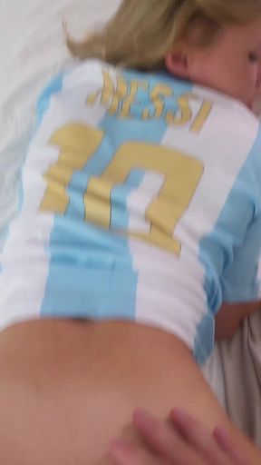 Score a Goal in Me Argentina Fan Punished for Messi’s Red Card Begging
