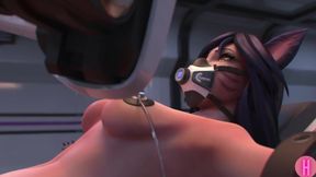 Milking Her Cum Dry - 3D Animation