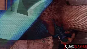 Tattooed girl rides black cock hard and squirts