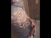 Pissing all over myself (old text message quality, sorry)