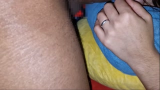 I WAS LIE DOWN, HE CAME IN TO PUT HIS COCK IN MY FACE AND MAKE ME SWALLOW HIS CUM - PROF THROAT