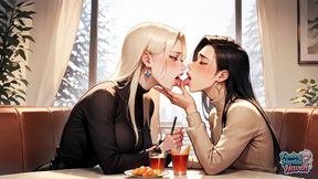 An Incredible Porno of a Transvestite Fuckslut Spraying Into a Dessert Bowl During a College Room Lesson!