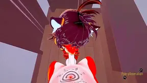 Tigress Craves Foxy Lovemaking: Thick Cock creampie Fantasy Unleashed