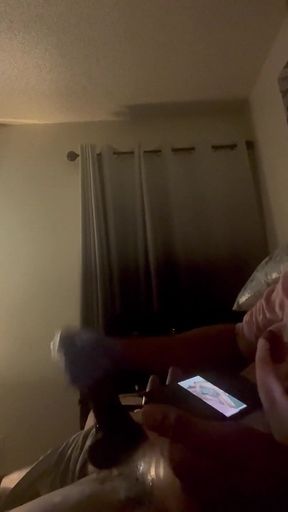 BBC yummie ts trans Shemale with Latex glove fetish