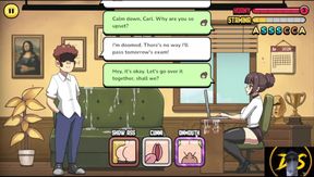 Hot Teacher Fucks Students in Detention! Problematic Subjects-gameplay!