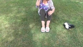 Fay Ray Has Ticklish Feet