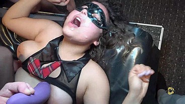 Fisted Creampied Big Assed GangFuck Slut
