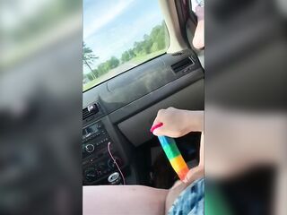 Fucking Myself In The Car On A Roadtrip