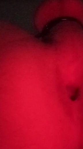 Taking Big Anal Plug