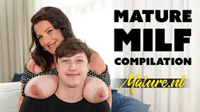 Hot Mature Milf Compilation Shows Insatiable Women Fucking Harder