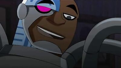 Redhead Teen Titans get their asses drilled in hot anal cartoon sex