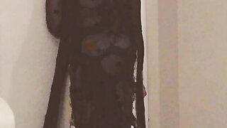 Kays sensual striptease and playful solo session!